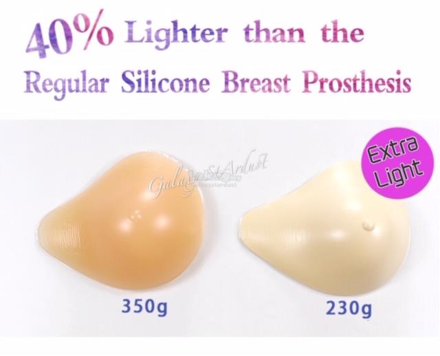 Extra Light Weight Silicone Breast Prosthesis-Mastectomy CD Cosplay 