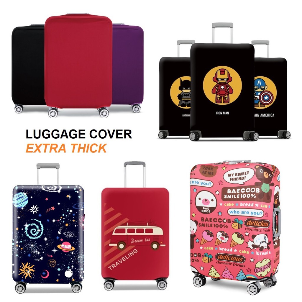 Extra Thick Luggage Cover Protector Case Elastic