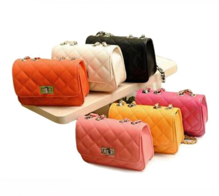 Fashion Chain Shoulder Bag Handbag PU Sling Beg Beg Tangan Wanita