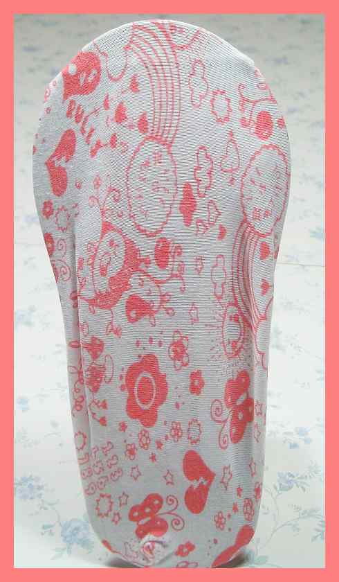 Fashion Foot Cover Mixed Red Pattern Design