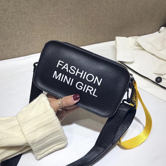 FASHION MINI GIRL Ladies Sling Bag Handbag Shoulder Ribbons Bag