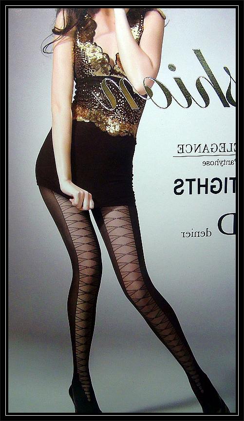 Fashion Pantyhose Style & Elegance Exotic Pattern Design 20D