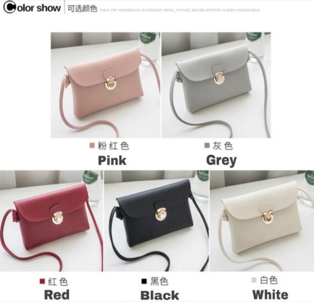 New Fashion Slim Women Bag Handbag Shoulder Bag Sling Bag Wallet Purse
