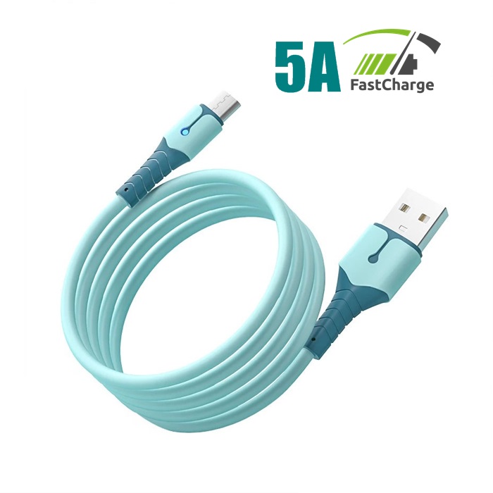 FAST CHARGE 5A Fast Charger Cable Liquid Silicone