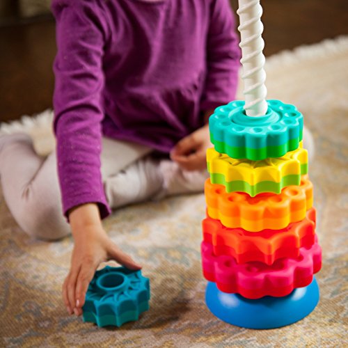 fat brain toys spinagain stacking toy