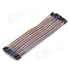 Female to Female Arduino Breadboard Dupont Jumper Wires (40p-20cm)