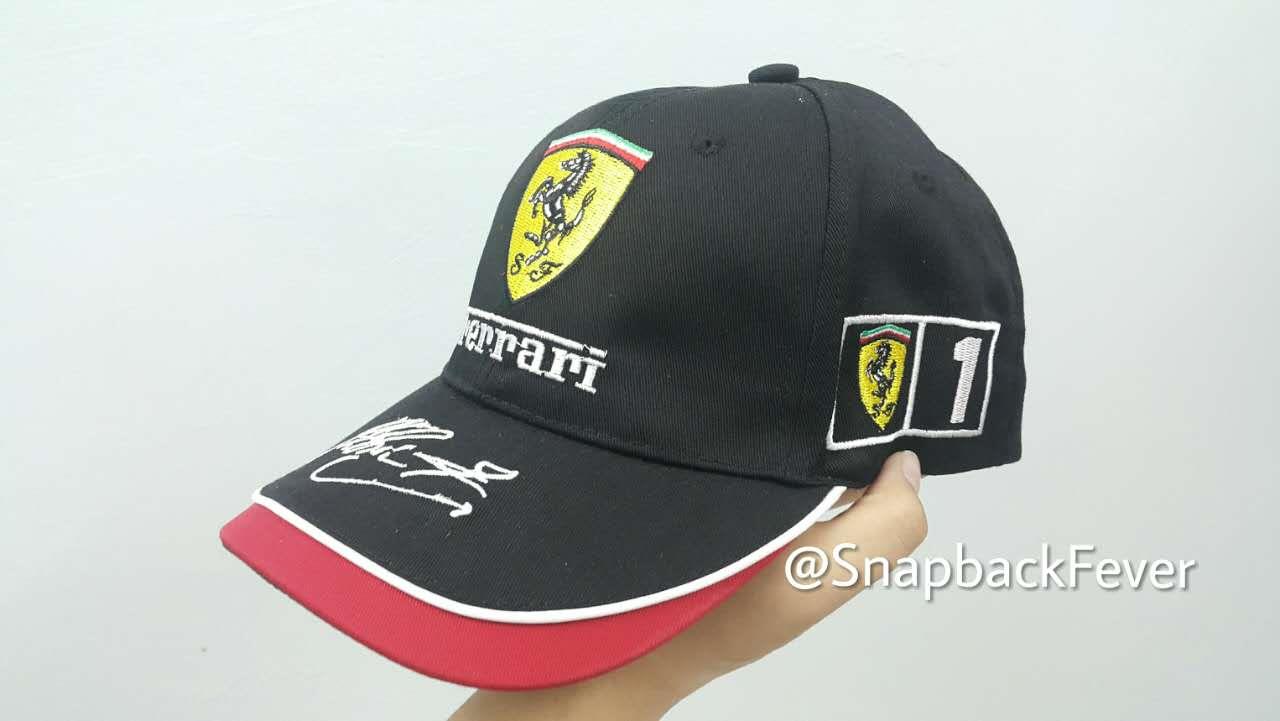 ferrari ball cap