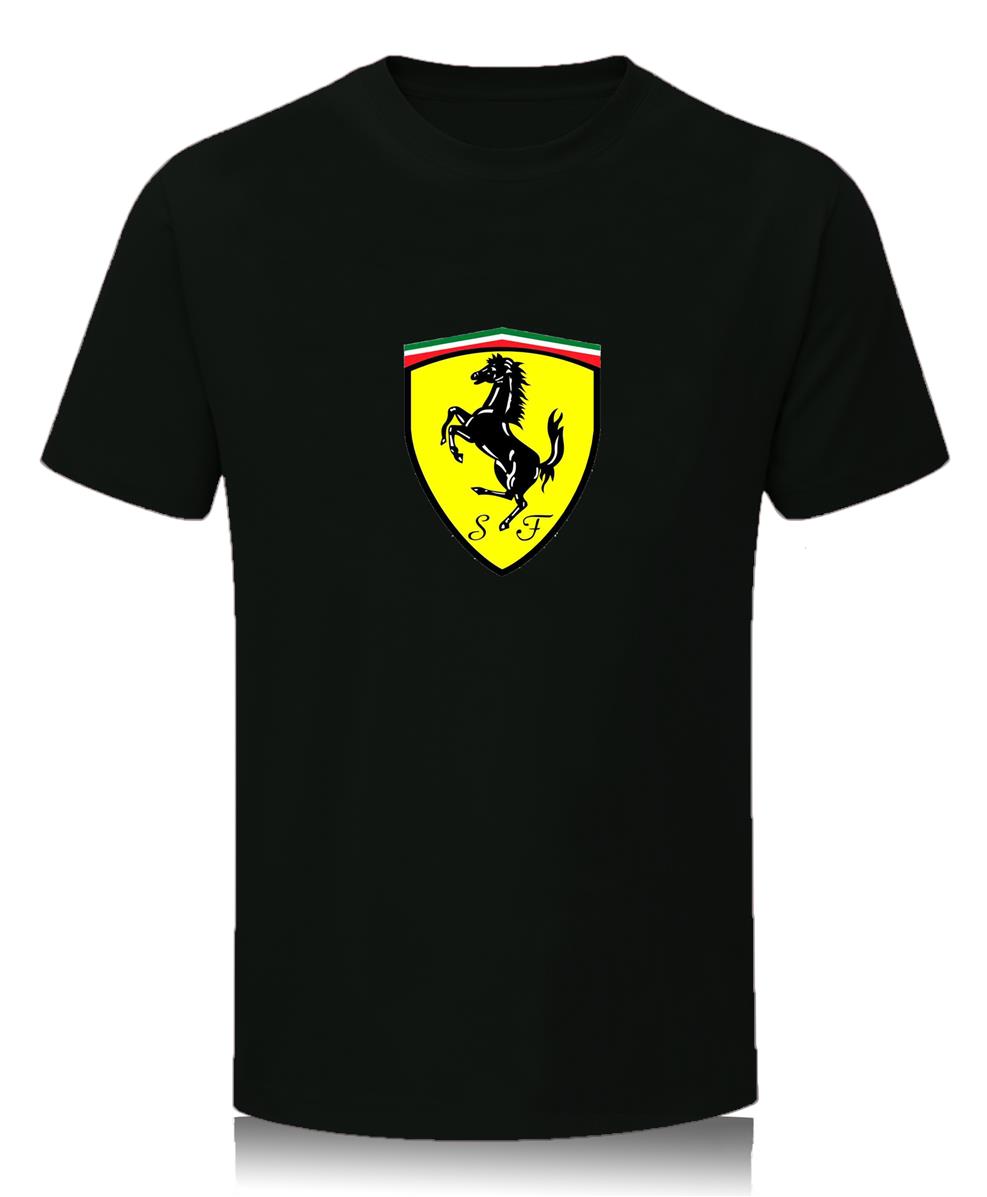 ferrari logo shirt