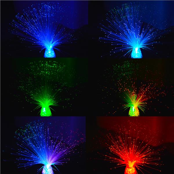 Fiber Optic Lamp Colour Changing Crystal Colorful Mood Novelty Light