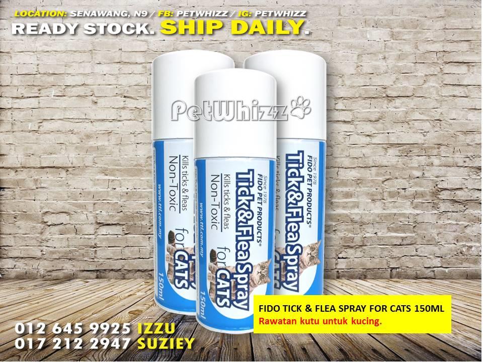 fido tick and flea spray