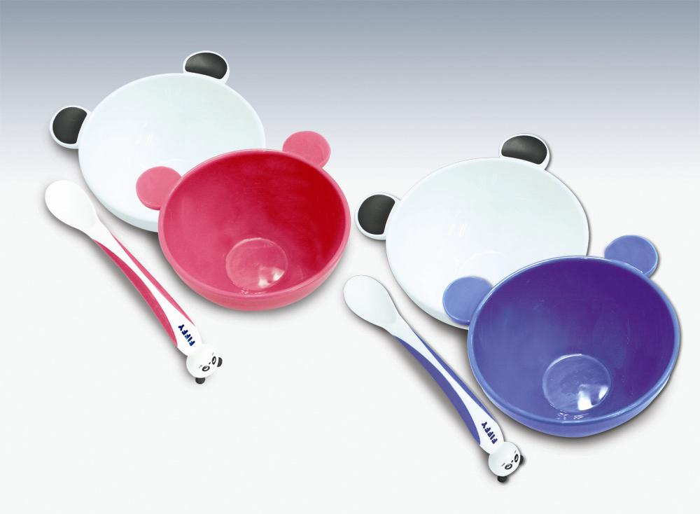 Fiffy Baby Feeding Set Bowls and Spoon - A98391