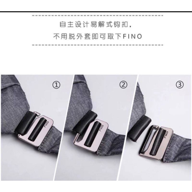 Fino Sling Shoulder Crossbody Chest Bag Pack