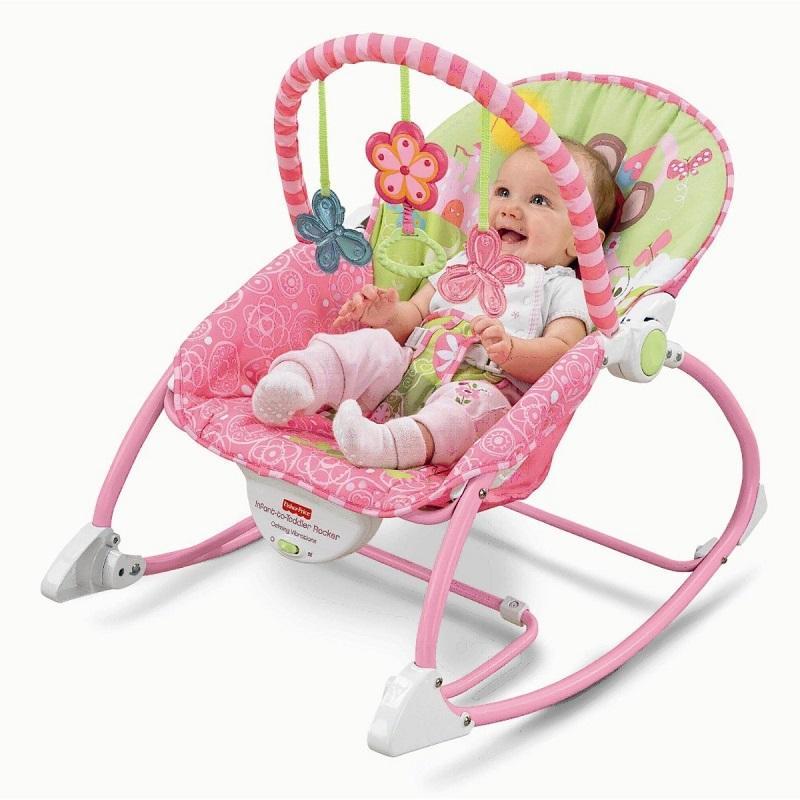 Fisher Price Baby Infant to Toddler Rocker Pink