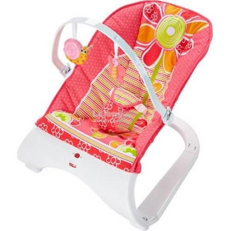fisher price bouncer pink