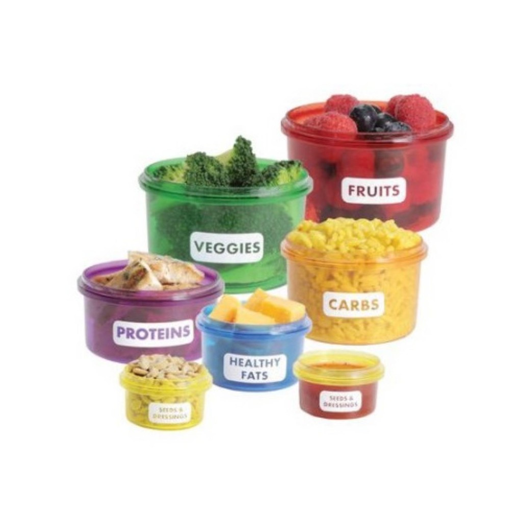 Get Fit Perfect Portions Containers Set 7 Pcs