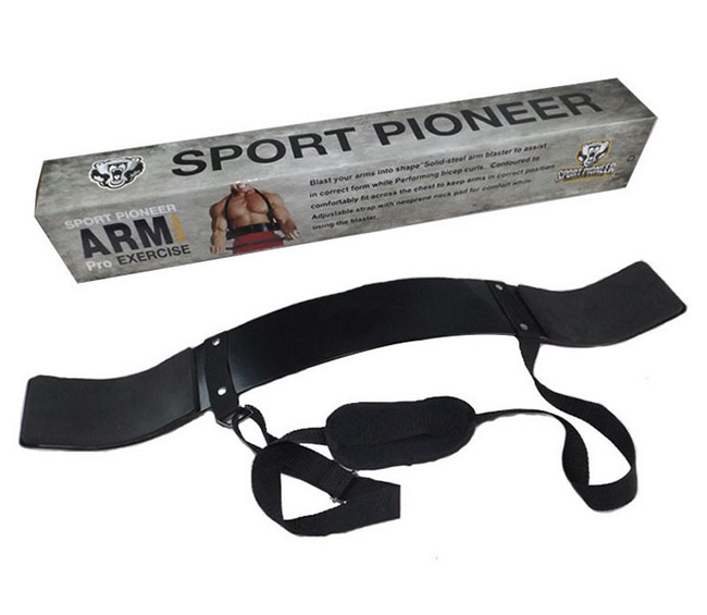Fitness/Gym Equipment Arnold Bicep Arm Blaster Waist Strap Tool