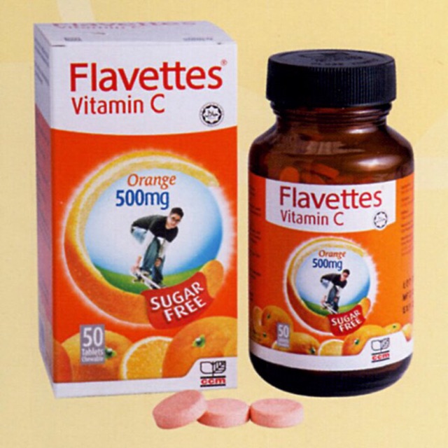 Flavettes Vitamin C 500mg
