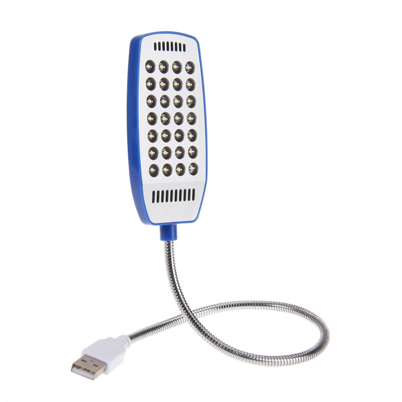 Flexible Bright Cute Mini 28 LED USB Light Computer Lamp Reading Lamp