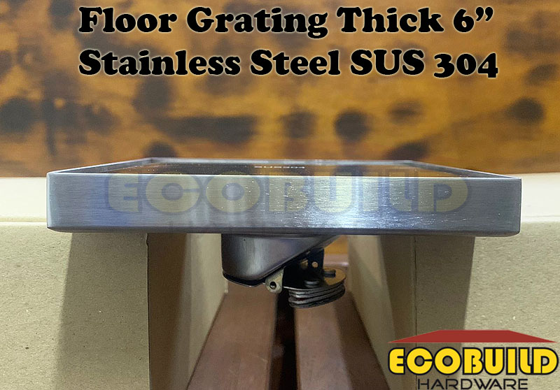 Floor Grating Thick 6&quot; Stainless Steel SUS304