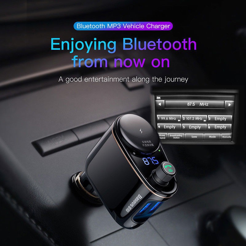 FM Transmitter Car Charger MP3 Player Bluetooth Car Kit Handsfree Call