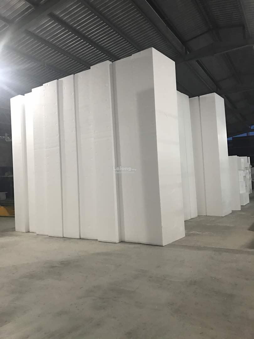 Foam block sheet cube White Square E (end 1/14/2020 415 PM)