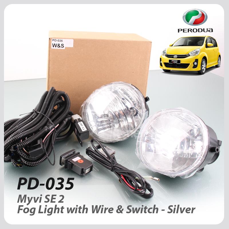 Fog Light With Wire & Switch For Pero (end 3/7/2018 4:15 PM)