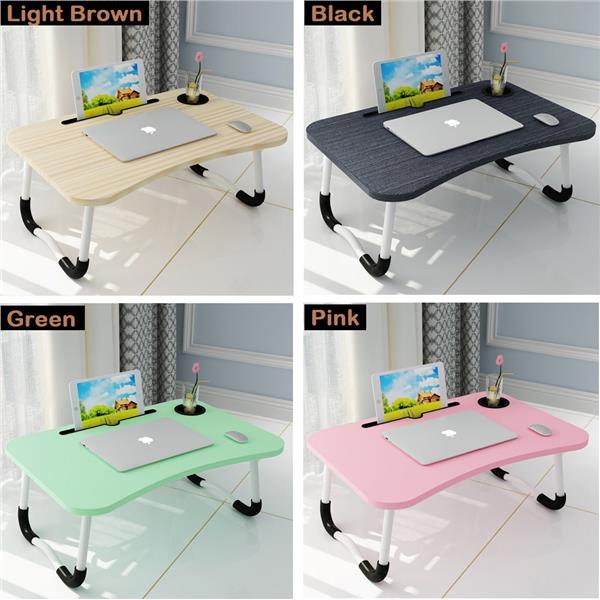 Foldable Table Anti Slip Bed Laptop Notebook Portable Comp