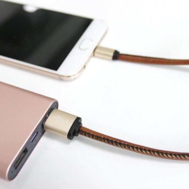 Foneng 138 Pure Copper Wires Leather Fast Charging 3.4A Data Cable