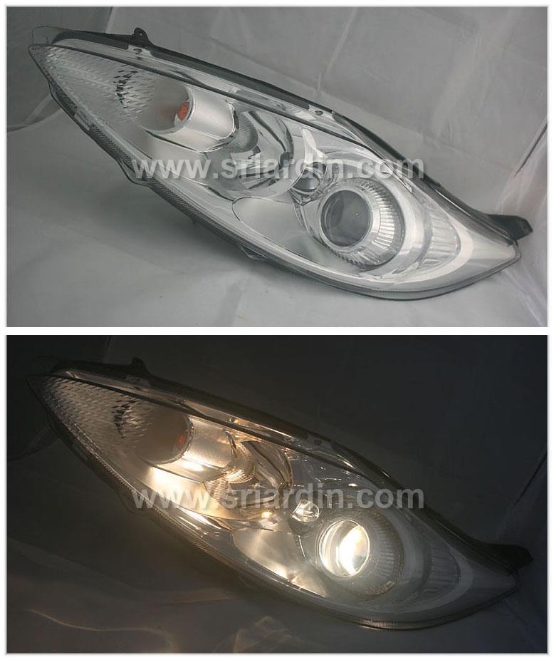 Ford Fiesta 10-13 Chrome Projector Headlamp