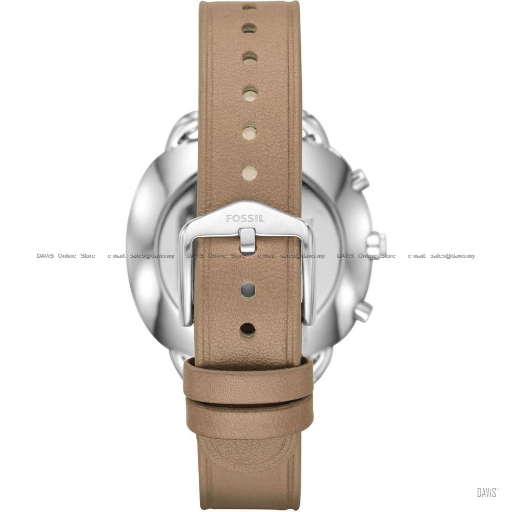 FOSSIL FTW1200 Women's Q Accomplice Hybrid Smartwatch Leather Sand