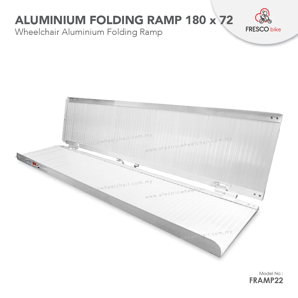 FRAMP 22 Aluminium Folding Ramp 180 x 72