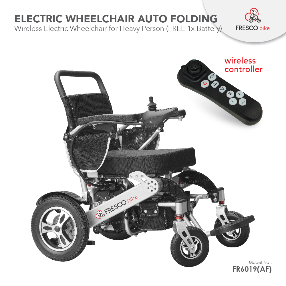 Fresco Auto Folding Wireless Electric Wheelchair