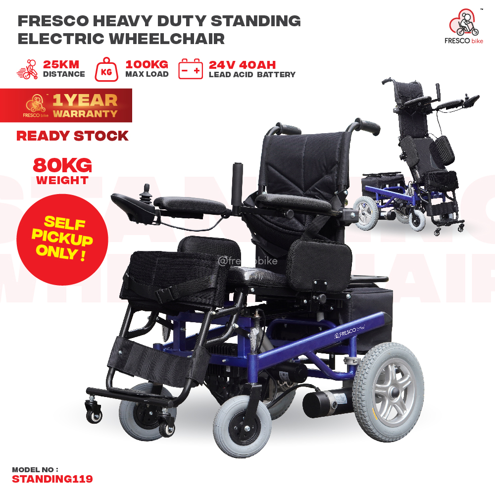 Fresco Bike Automatic Standing Electric Wheelchair