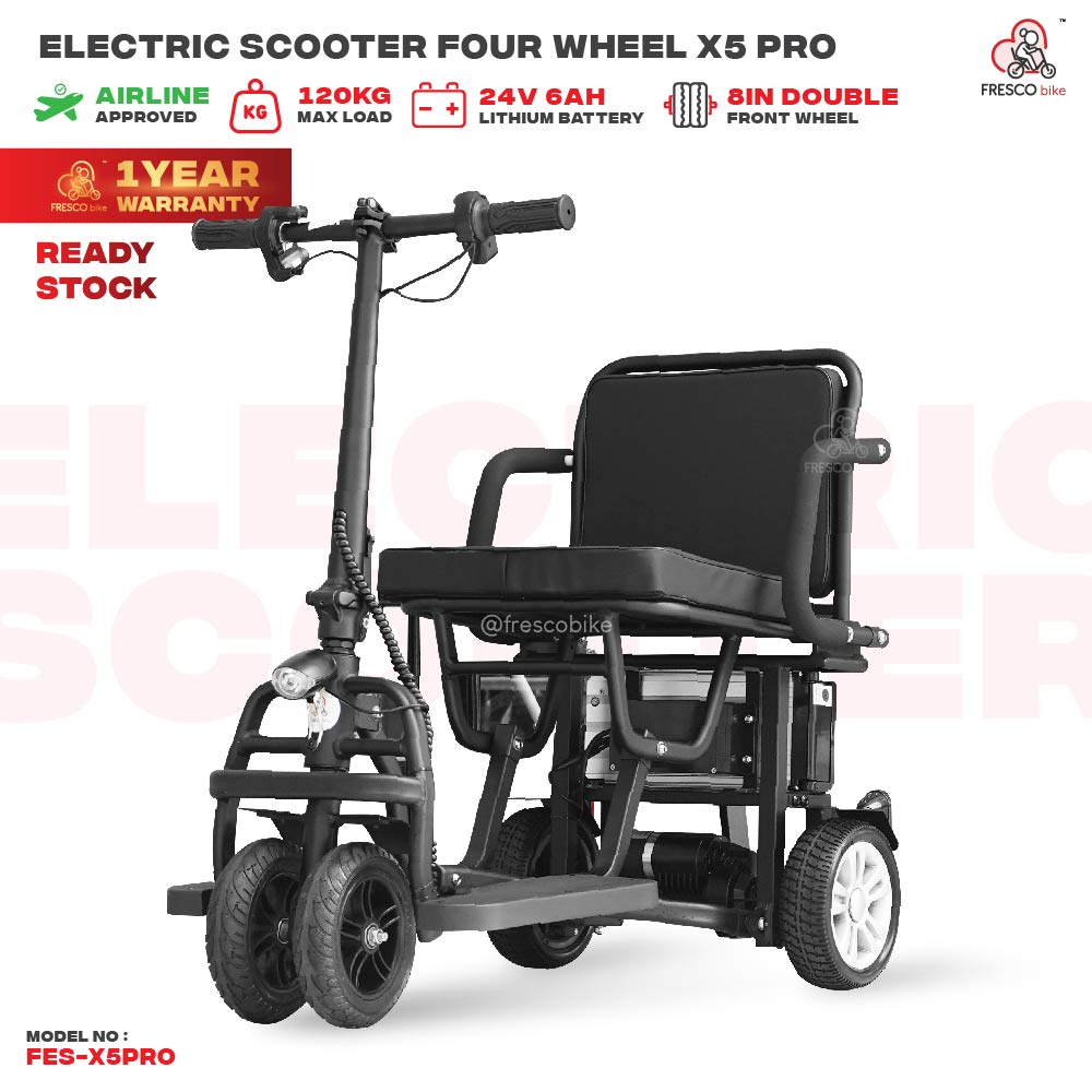 Fresco Electric Scooter 4 Wheel X5 Pro