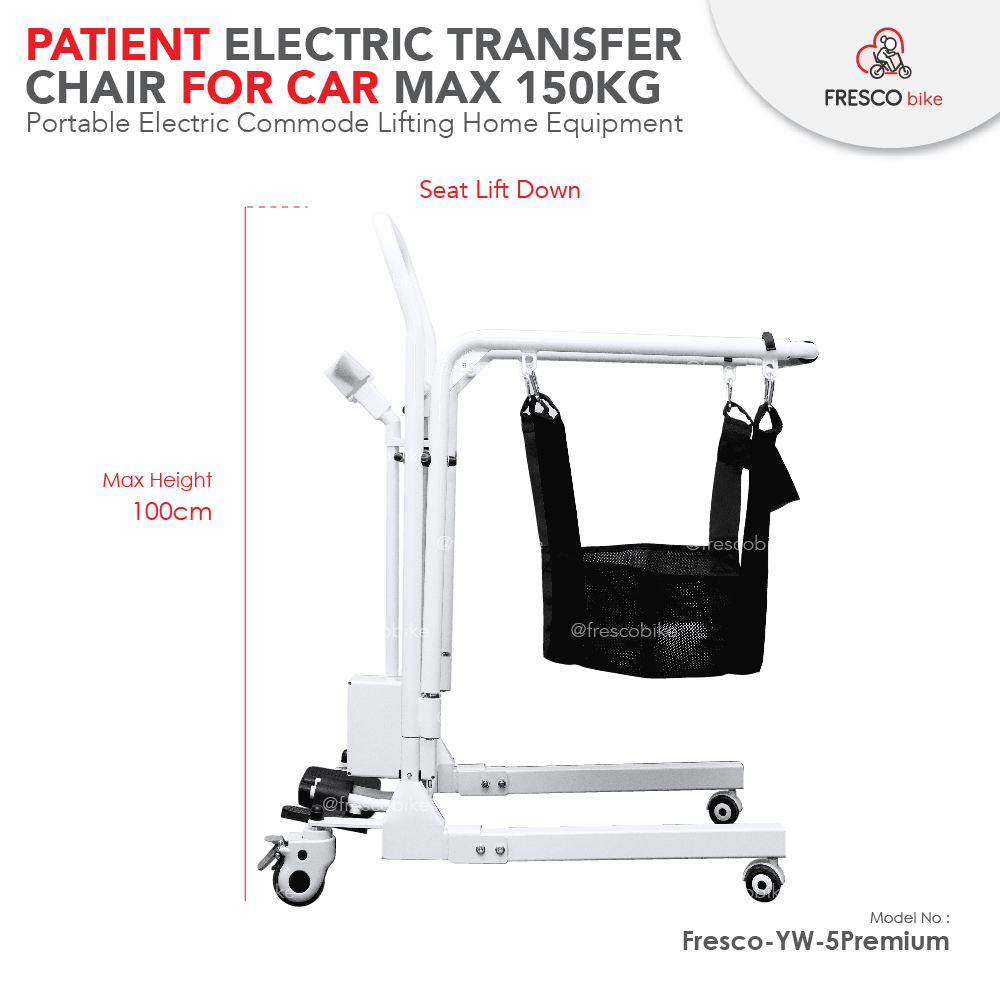 Fresco Electric Transfer Chair for Car Premium (Portable)