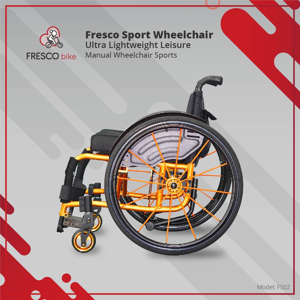 Fresco Sport Wheelchair Ultra Lightweight Leisure Manual