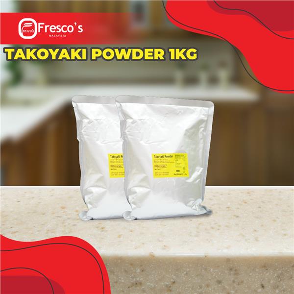 Fresco Takoyaki Malaysia Premix 25 bag/carton , per bag/1kg