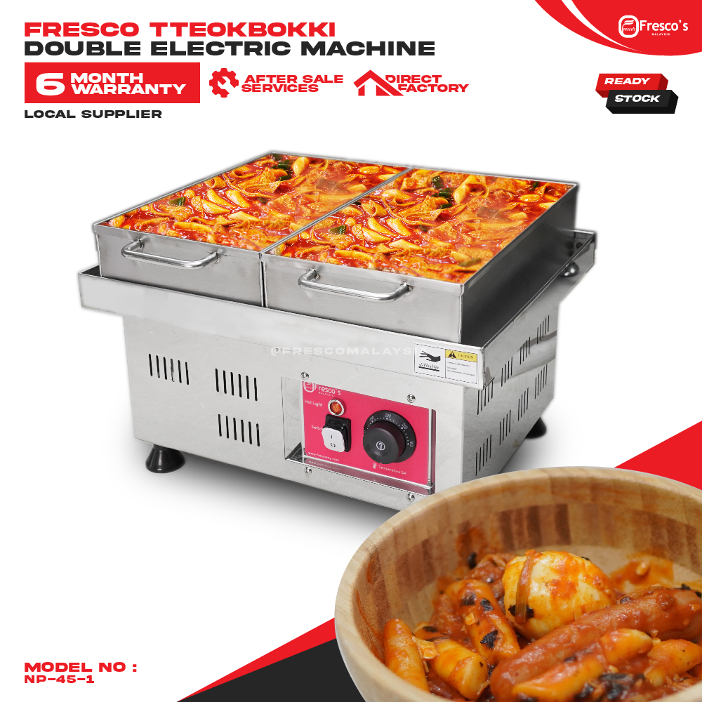 Fresco Tteokbokki Double Electric Machin