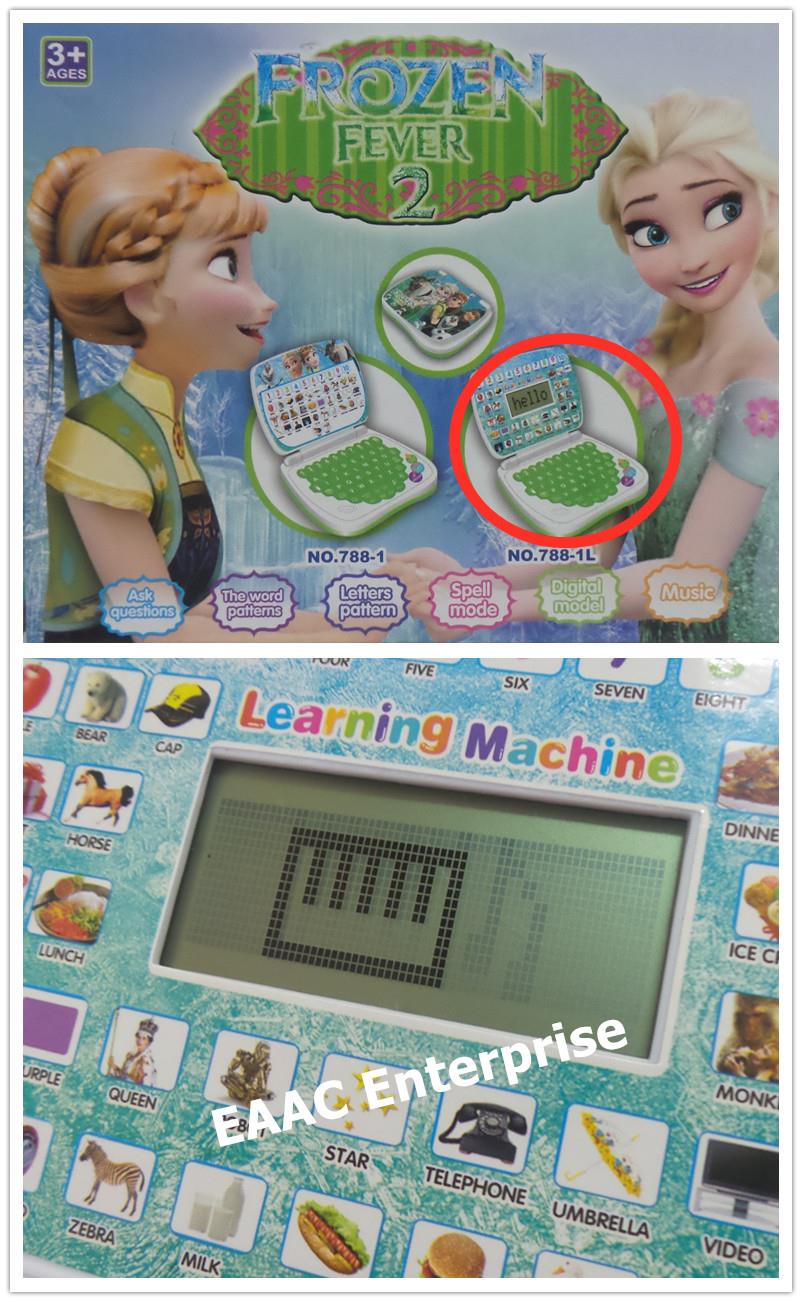 Frozen Educational Learning Machine with LCD - A toys for kids