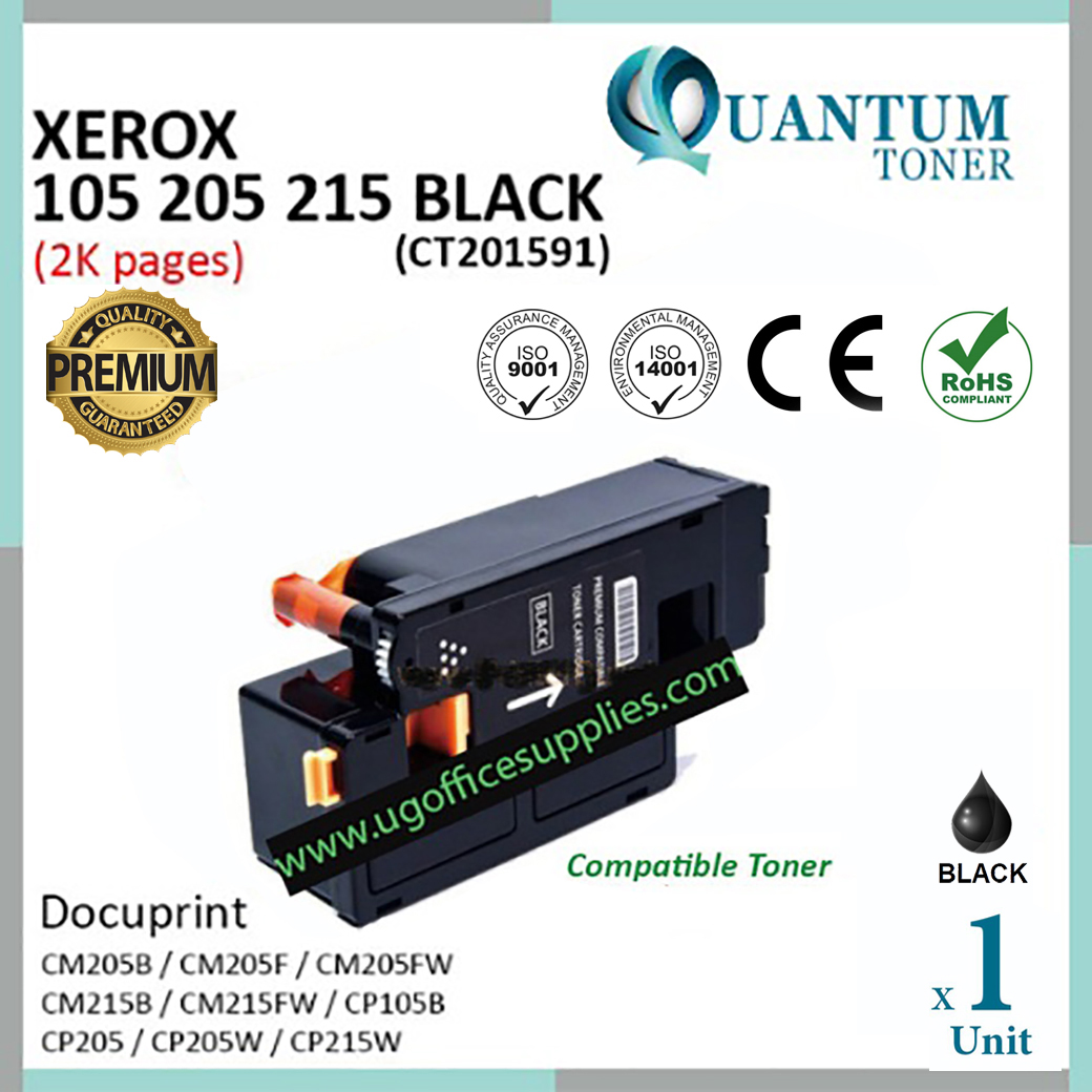Fuji Xerox CP105 CP205 CP215 CM205 CM215 Black Compatible Toner