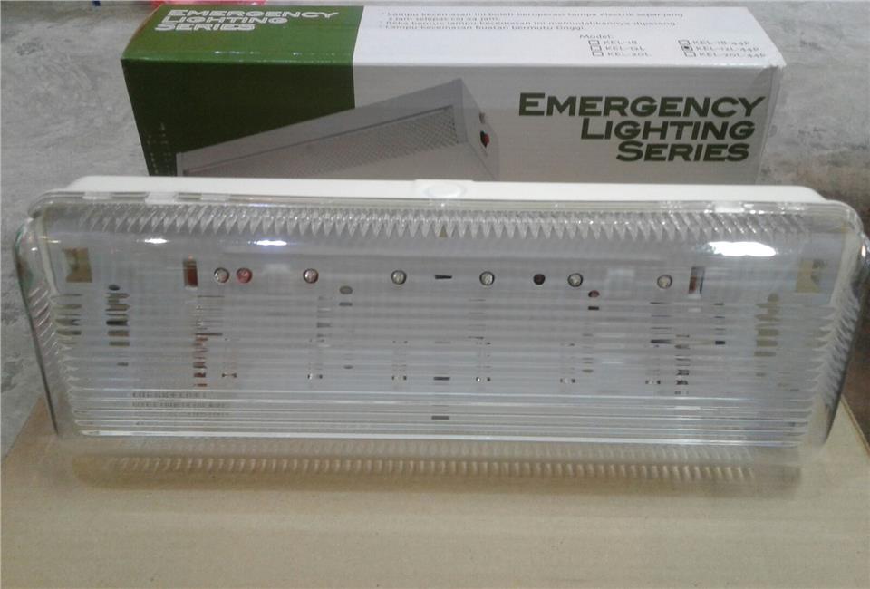 Fujibin Led Emergency Light Wall Or Ceiling Mounting