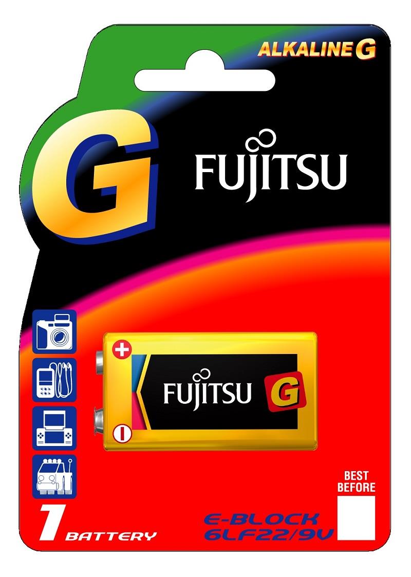 Fujitsu Alkaline G 9V Battery (6LF22(B)RU-GP )
