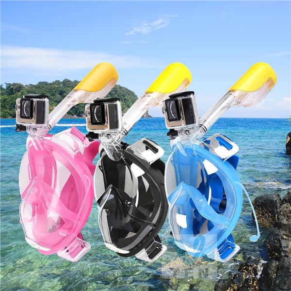Full Face Diving Mask 180 Degree Wide Viewing Diving Masks Snorkeling