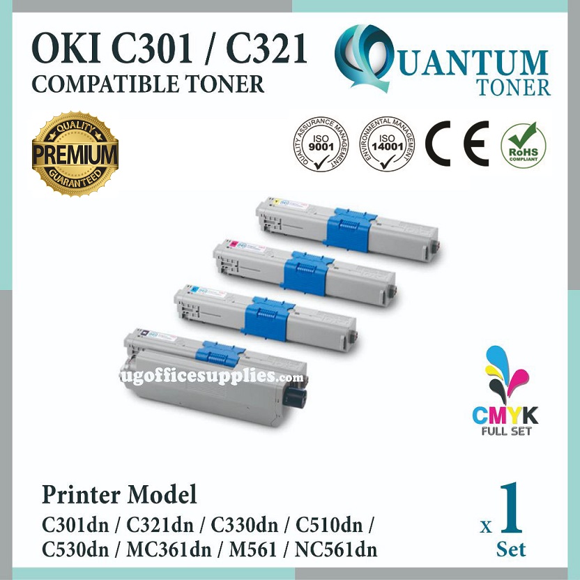 ( Full Set ) Oki Okidata C301 C321 C330 C510 C530 MC361 MC561 C301