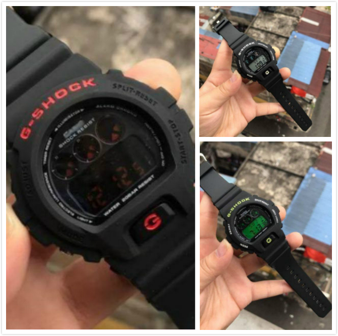 G-SHOCK DW-6900 Vampire Red Watch G Shock Jam Tangan Watches Warranty Cassio O