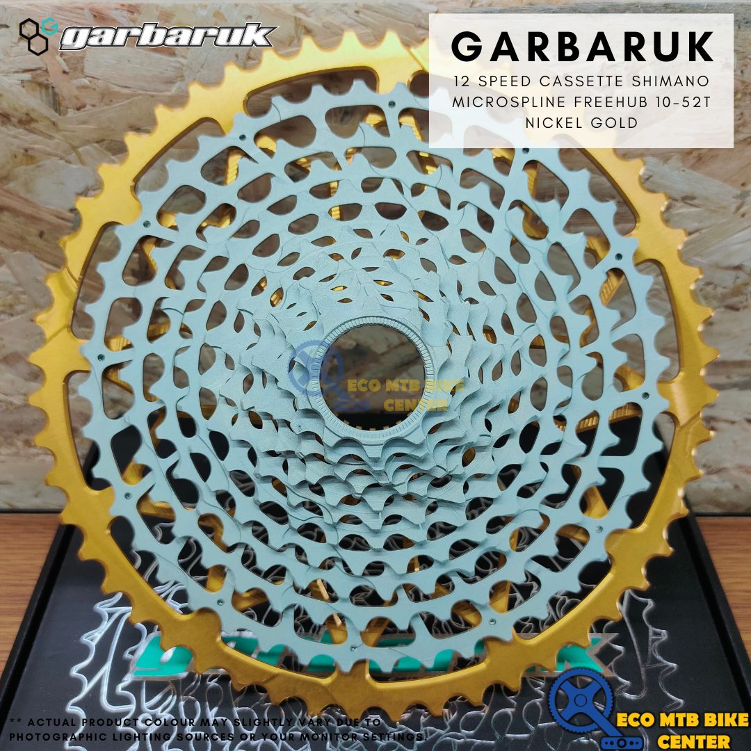 GARBARUK 12-speed cassette (Shimano Micro Spline freehub)