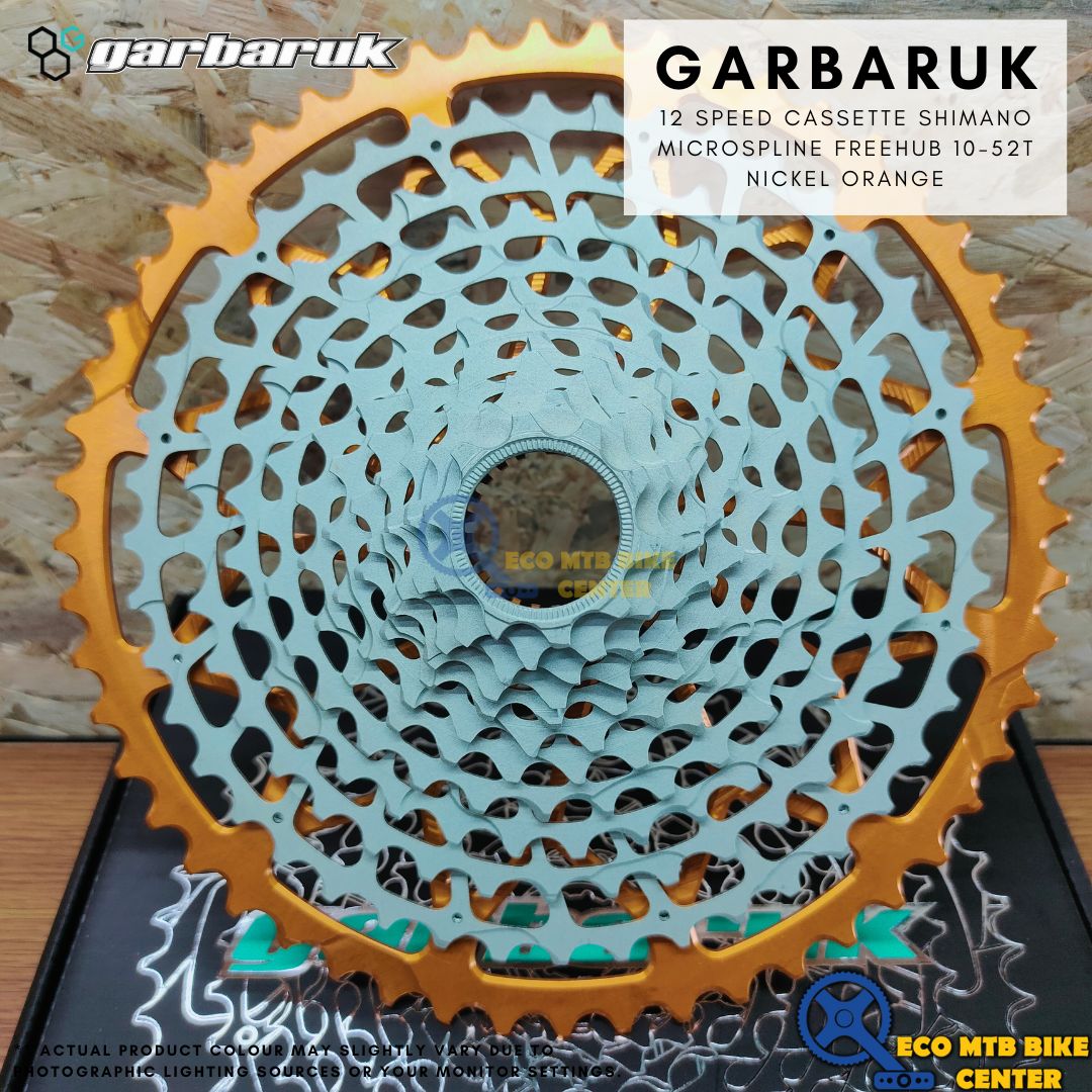 GARBARUK 12-speed cassette (Shimano Micro Spline freehub)