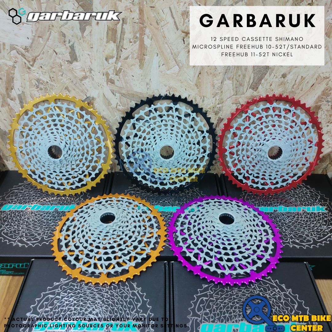 GARBARUK 12-speed cassette (Shimano-standard freehub)