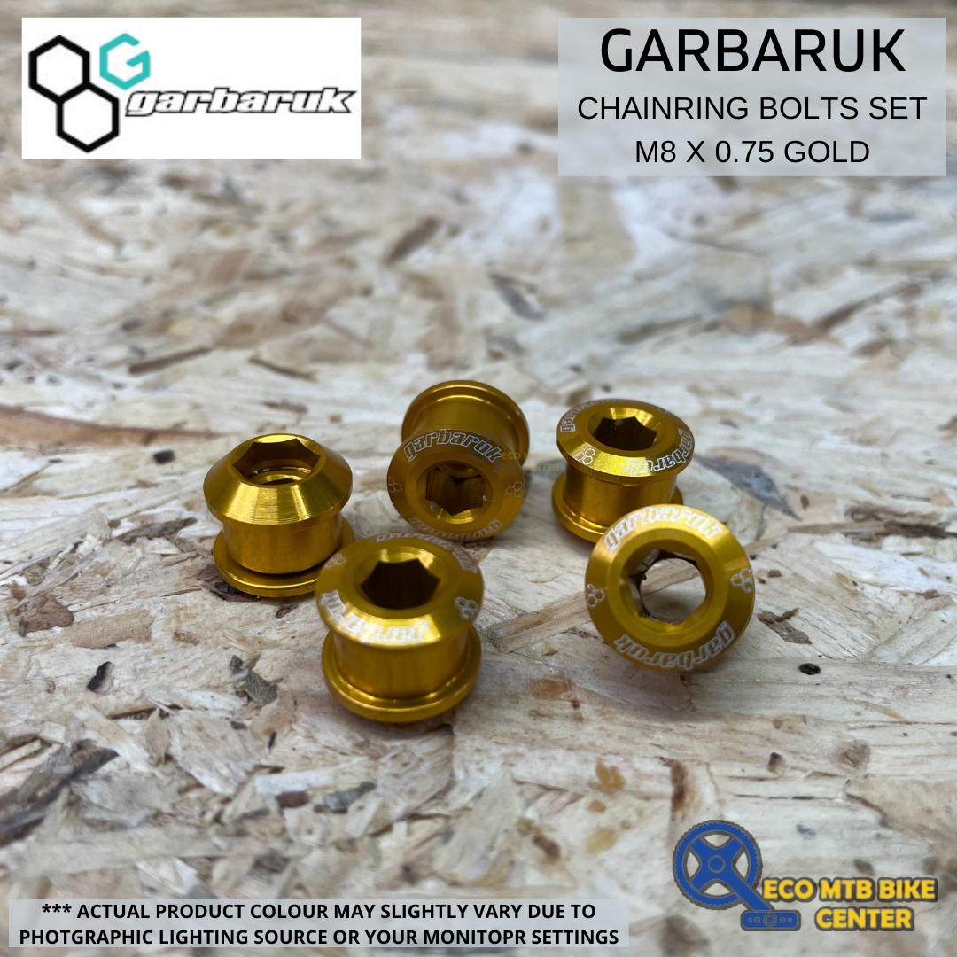 GARBARUK Chainring Bolts Set M8 x 0.75