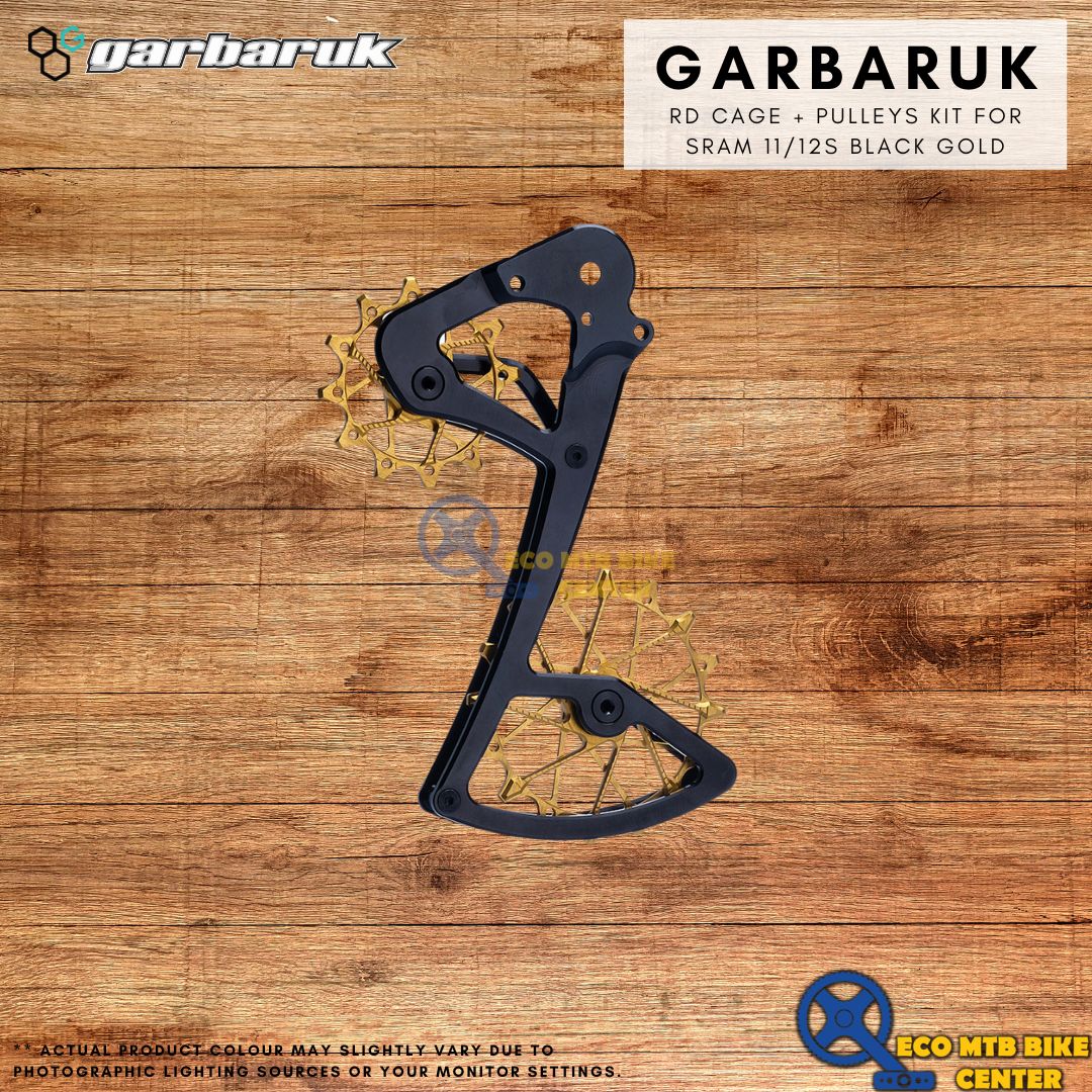 GARBARUK Rear Derailleur Cage + Pulleys Kit for SRAM 11/12-speed
